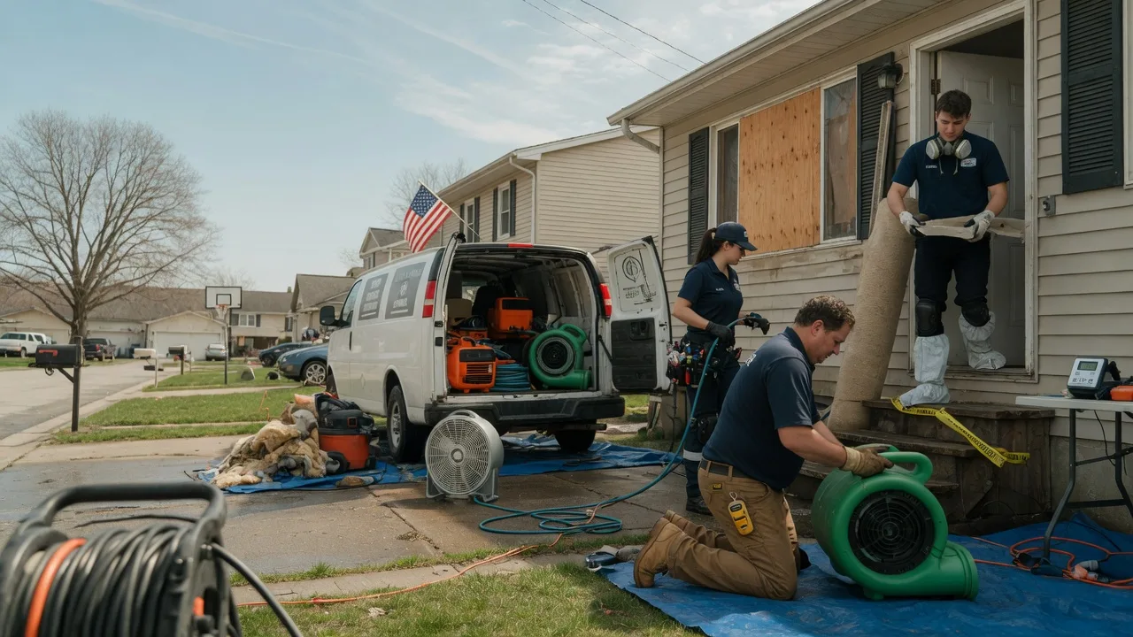 Water Damage Restoration in Roselle, IL near me